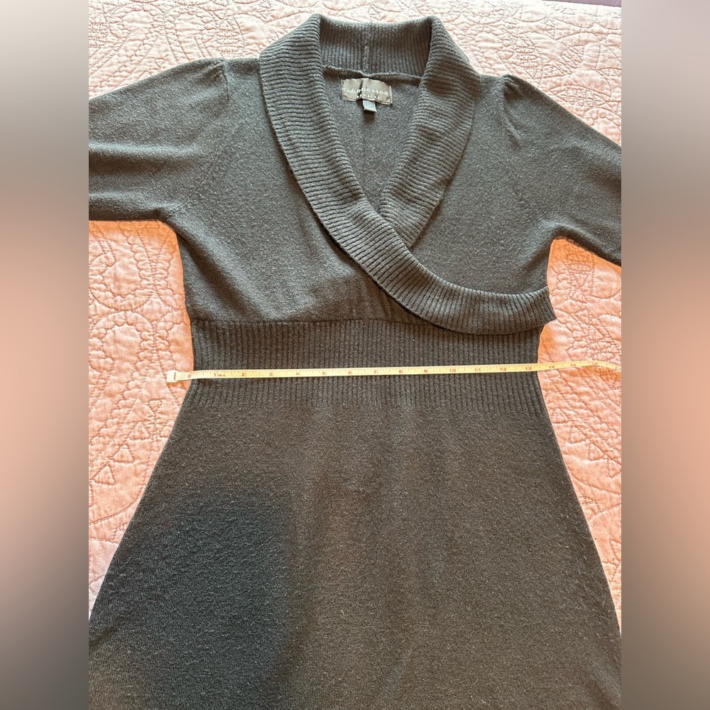 Black Sweater Dress - Picture 2 of 9
